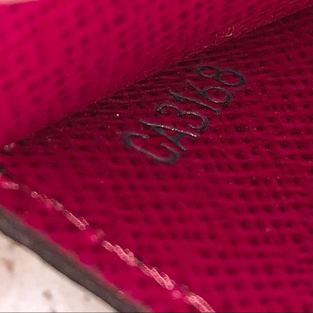 Louis Vuitton fuchsia monogram cardholder m60703 - Picture 3 of 3